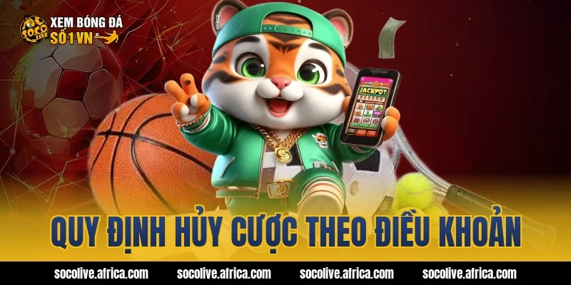 Quy định hủy cược theo điều khoản